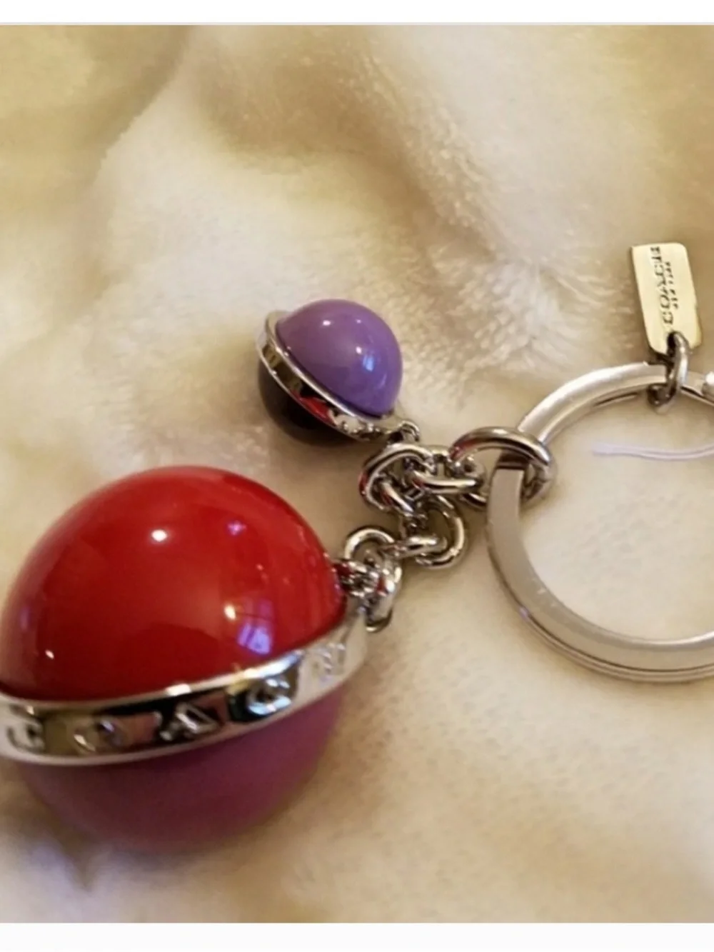 Coach NASA Orbit Keychain, also known as the Orb Mix Bag Charm NWT - Picture 4 of 10